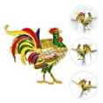 thumbnail image 4 of Miangastore 4 Piece Multi Color Metal Napkin Rings for Home Decorations and Table Settings, 4 of 8