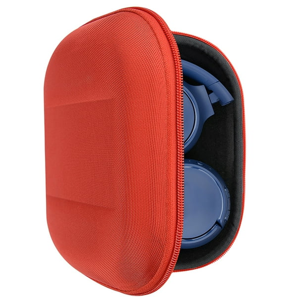 Induceren Probleem Nodig hebben Geekria UltraShell Headphones Case Compatible with JBL E45BT, Tune 510BT,  Tune 660 BTNC, Live 400BT, Tune 560BT Case, Replacement Hard Shell Travel  Carrying Bag with Cable Storage (Red) - Walmart.com