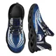 thumbnail image 1 of Zapatos antideslizantes con diseño de notas musicales y cordones, con plataforma y absorción de impactos., 1 of 6