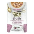 thumbnail image 3 of (8 pack) Purina Fancy Feast Broths, Wet Cat Food, Silky Salmon & Vegetables, 1.4 oz Pouch, 3 of 10