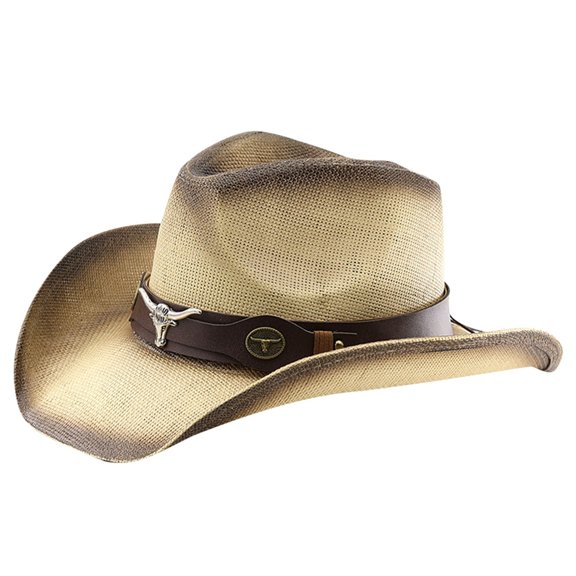 Womens Mens Western Cowboy Hat Summer Sun Hat Wide Brim Straw Hat Outdoor Beach Sunshade Hat Hat Country Concert Rodeo Dress Up