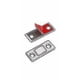 thumbnail image 5 of 28kg Strong Magnetic Closet Door Magnet 2 Pieces Stainless Steel Magnetic Closet Door Catches For Furniture Strong Powerful Magnet For Drawers, Shower, 5 of 5
