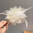 thumbnail image 1 of Paquete de 2 lazos para el pelo de color caramelo con forma de corazón para niña, banda de goma estilo cola de caballo doble, accesorios para el pelo, 1 of 6