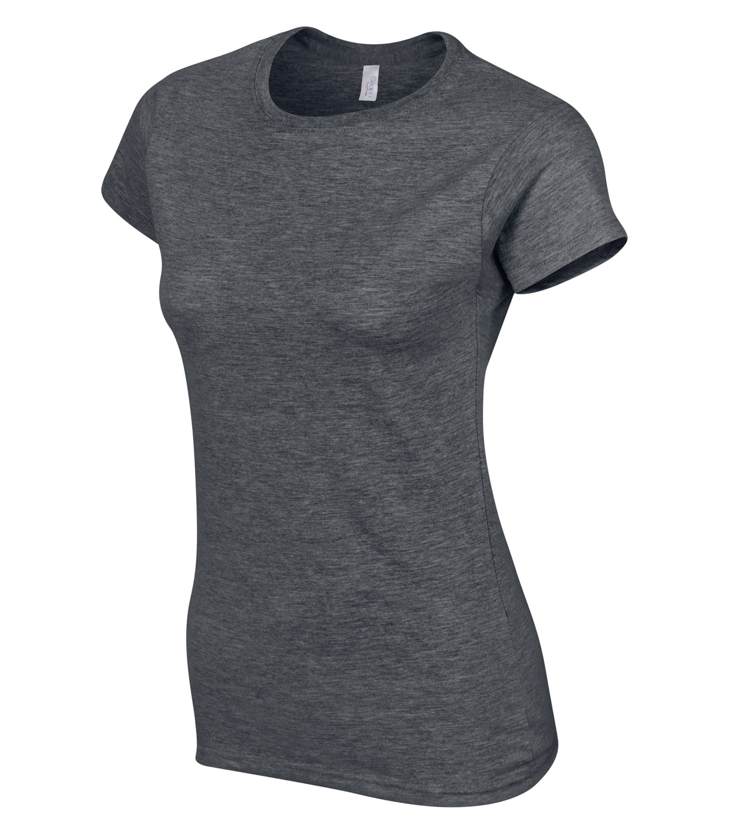 Gildan Womens Softstyle Short Sleeve Crew Neck Cotton T-Shirt Ladies Fit Top New