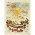 thumbnail image 3 of Lovis Corinth 14x18 Black Modern Framed Museum Art Print Titled - The Final Page from the Episode ‘Reinecke Fuchs’ (1920), 3 of 5