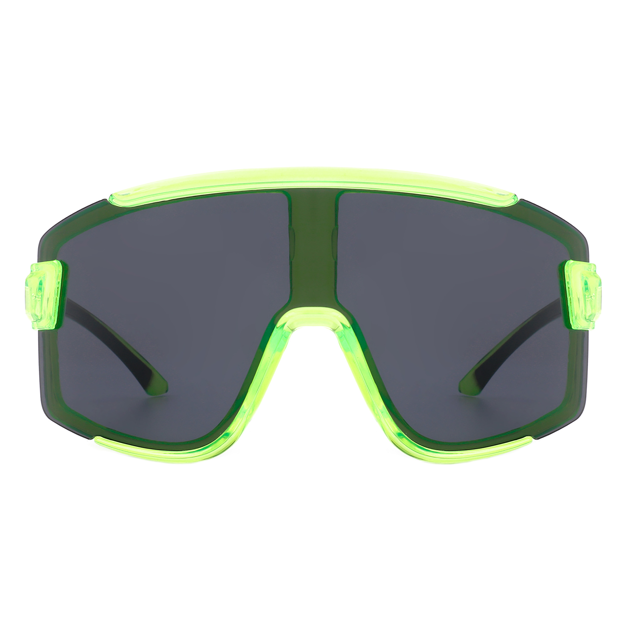 Outdoor Sports Sunglasses Oversized Shield Wrap Around Unisex UV 400