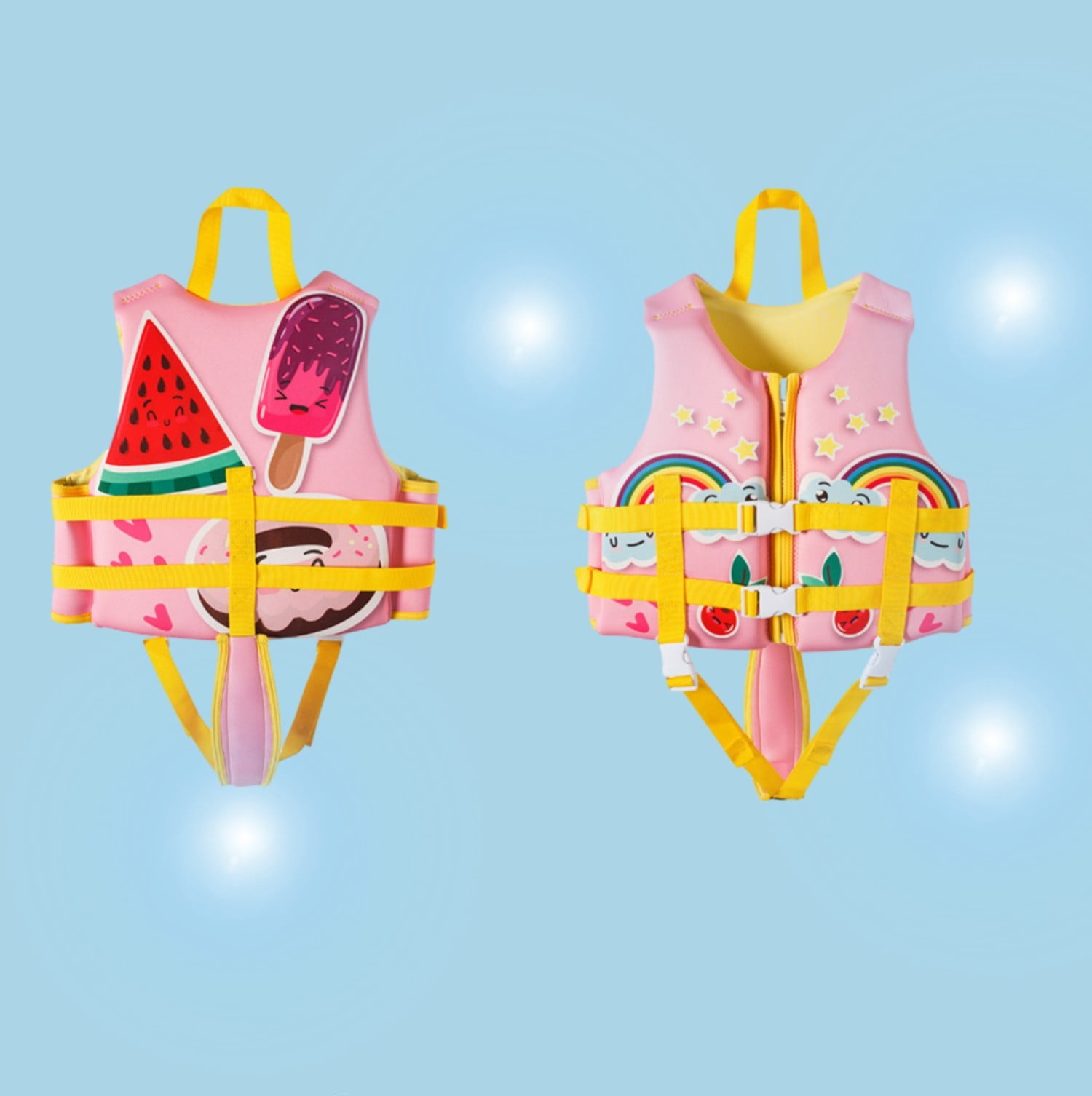 GERI Swim Vest for Toddler, Suit for Kids 4050lbs, Floaties with