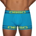 thumbnail image 1 of PEASKJP Mens Cotton Underpants Quick Dry Boxer Briefs with Ball Support Pouch,Blue XXL, 1 of 4