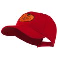 thumbnail image 2 of Halloween Evil Jack O Lantern Embroidered Cap - Red OSFM, 2 of 5