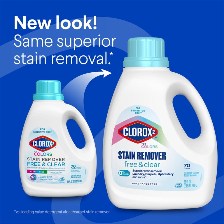Clorox 2 For Colors Stain Remover Free & Clear, 2-Pack photo 4