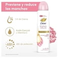 thumbnail image 2 of Desodorante Dove Dama Tono Uniforme Rosas Y Vitamina E Aerosol 3 Pack - 150 ml, 2 of 6