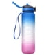 thumbnail image 4 of Irfora Botella de agua de 1000 ml con marcador de tiempo Botella deportiva sin BPA con pajita para oficina, gimnasio, deportes, Camping, ciclismo Irfora Botella deportiva, 4 of 7