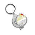 thumbnail image 1 of Cute Green Creature Cell Illustration Nail Clippers Sharp Fingernail Stainless Steel Cutter, 1 of 3