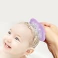 thumbnail image 3 of Silicone Baby Cradle Cap Brush - Flower Design, Scalp Exfoliation & Multifunctional - Gentle Tool for Newborns/Toddlers/Makeup Removal, 3 of 4