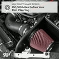 thumbnail image 5 of K&N Cold Air Intake Kit: High Performance, Guaranteed to Increase Horsepower: 2008-2011 YAMAHA (YXR700 Rhino FI, YXR700 Rhino FI Auto 4x4 Sport Ed, YXR700 Rhino FI Auto 4x4 Special Ed) 57-1121, 5 of 10