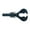 Black Blue Fleck, variant on Berkley PowerBait® Shape 108, 3.5 in, Hot Craw