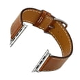 thumbnail image 3 of Genuine Leather Classic Watch Band Strap for 38/40mm iWatch Apple Watch Series 4/3/2/1 (Brown), 3 of 6