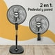 thumbnail image 3 of Ventilador de Pedestal 2 en 1 Taurus Altura Ajustable Cabezal Oscilante, 3 of 4