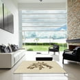 thumbnail image 7 of Ahgly Company Machine Washable Indoor Rectangle Transitional Peru Brown Area Rugs, 2' x 3', 7 of 7