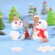 thumbnail image 4 of Decoración navideña Fiudx Casa de muñecas Escena en miniatura Muñeco de nieve, 4 of 4