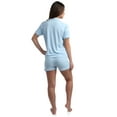 thumbnail image 4 of dELiA*s Women's Pajamas - 2 Piece Super Soft Button Down Sleep Shirt and Lounge Shorts (S-3X), 4 of 8