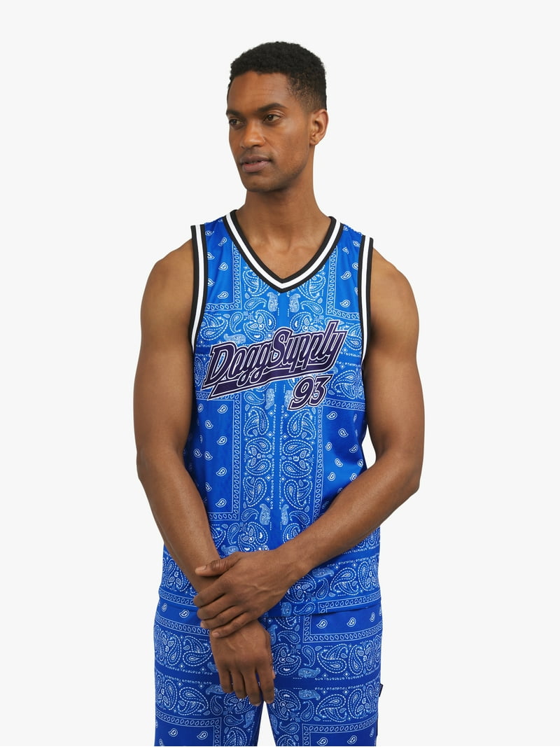 Dogg Supply by Snoop Dogg Basketball Jersey Tank Top, Men's Sizes