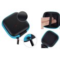 thumbnail image 2 of QualitChoice Earphone Headphone Storage Box Portable for Zipper PP USB Cable Earphone Headphone Smartphone Adapter Bag Pouch blue, 2 of 6