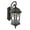 Black, variant on Retro Outside Wall Lights Water Glass Exterior Wall Sconces