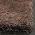 thumbnail image 3 of SAFAVIEH Luxe Paxton Solid Plush Polyester Shag Area Rug, Taupe, 2' x 3', 3 of 8