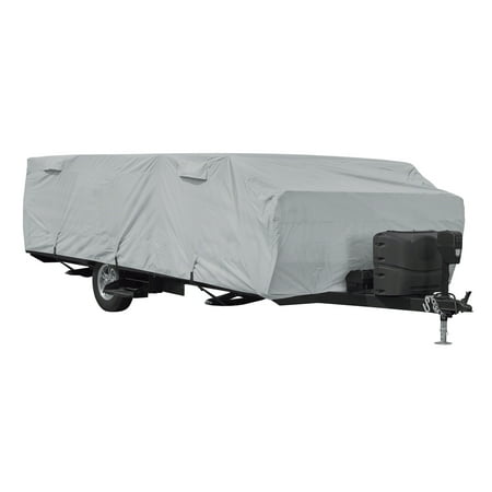 Classic Accessories OverDrive PermaPRO™ Folding Camping Travel Trailer Cover, Fits up to 8' 6