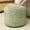 Green, variant on Round Stuffed Pouf Ottoman for Foot Rest, Faux Fur Poufs with Foam Chunk Filling, Storage Ottoman Pouf Foot Stool Cushion, 20 X 15 InchFloor Poufs Foot Rest for Living Room Bedroom Home Decor (Grey)