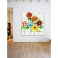 thumbnail image 5 of Marmont Hill - "Cheery Bloomers II" by Julie Joy Painting Print on White Wood, 5 of 5