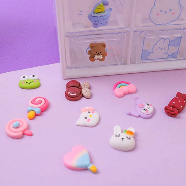 Pegatinas 3D 4 Uds pegatinas 3D dibujos animados de resina DIY niños pastas autoadhesivas calcomanías para tazas de agua Ndcxsfigh Libre de BPA