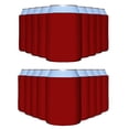 thumbnail image 1 of Mangas para Enfriar Latas PartyPrints Roja 12oz/16oz Paquete de 25, 1 of 7