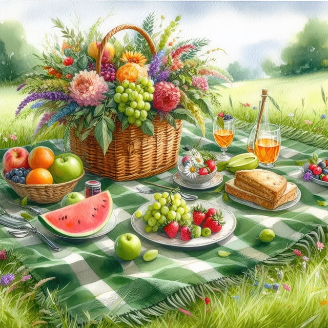 (sz5216) Resina Con Flores Y Frutas para Exteriores Serie Flores Y Hierba 30x30CM