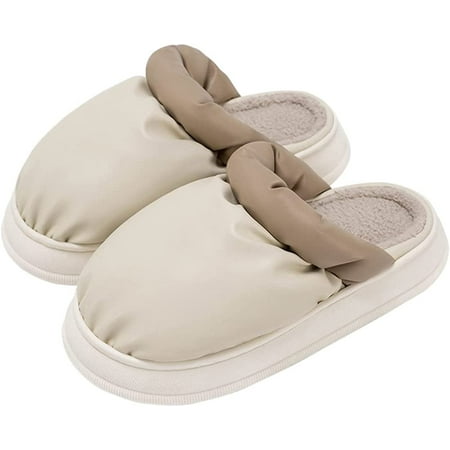

CoCopeanut Women House Slippers Cozy Plush Fur Home Slipper Fuzzy Bedroom Shoes Indoor Outdoor