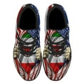 thumbnail image 2 of Italian American flag Shoes Sneakers Black Size 8, 2 of 7