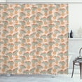 thumbnail image 1 of Circus Shower Curtain, Funny Acrobat Elephants Rolling on the Balls Performing Entertainment Illustration, Fabric Bathroom Set with Hooks, 69W X 84L Inches Extra Long, Multicolor, by Ambesonne, 1 of 3