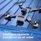 thumbnail image 4 of Dron inteligente con cámara HD 4K para evitar obstáculos, cuadricóptero teledirigido con flujo óptico de 2,4G, WIFI, k7, 4 of 4