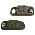 thumbnail image 3 of TRQ Power Locks Front Chrome & Taupe Inside Door Handle Pair Set for Civic Sedan DHA37426, 3 of 4