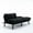 Black, variant on Navy Blue Modern Folding Bed / Adjustable Backrest 180°/150°, Small Apartment