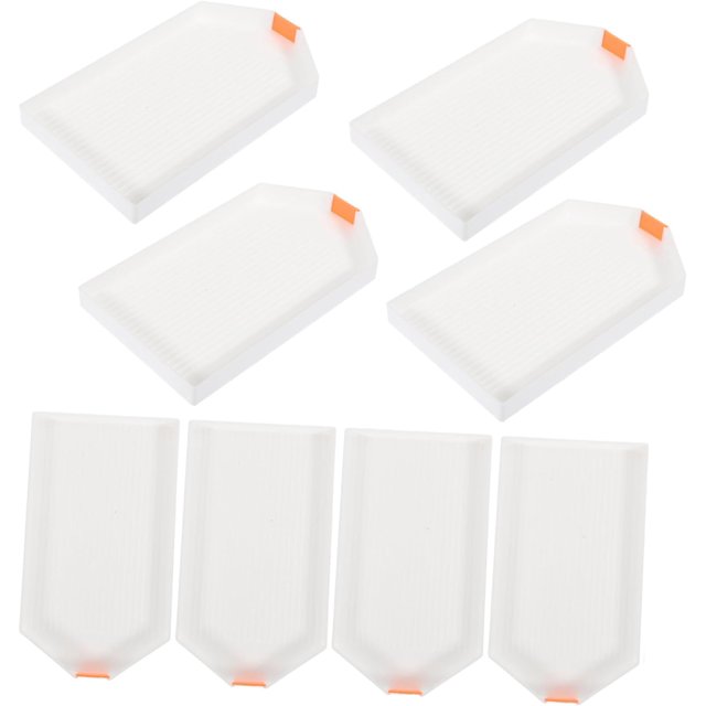 10pcs Tray Trays Art Stitch Tool Large Plate DIY Rhinestone Cross Diamonds Diamond D for Sorting