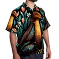 thumbnail image 2 of Platypus Men's Poplin Shirt, Casual Short Sleeve Printed Button Down Summer Beach Unisex Shirts, 2 of 6