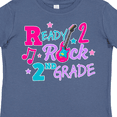 thumbnail image 4 of Inktastic Back to School Ready 2 Rock 2nd Grade Girls Toddler T-Shirt, 4 of 5