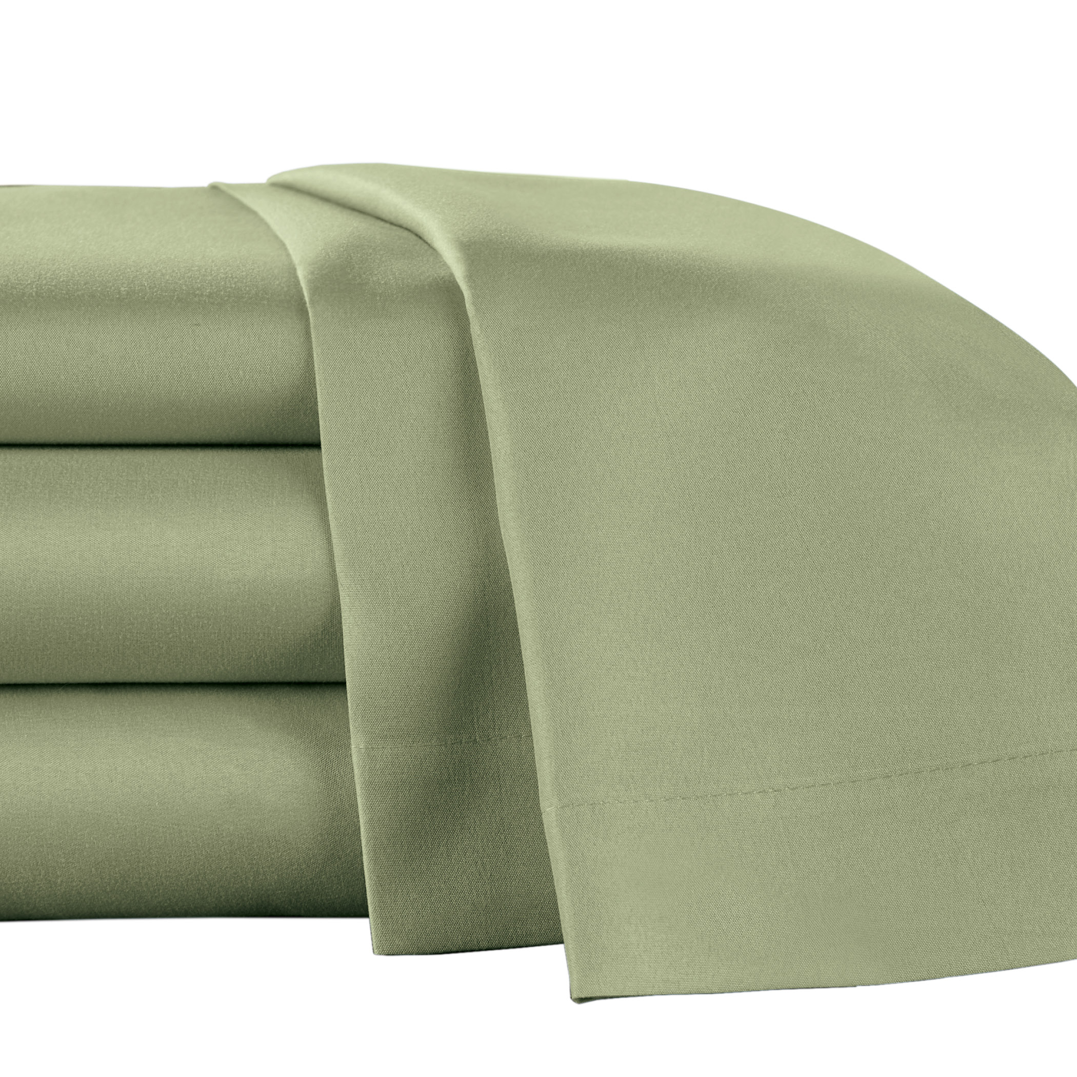 Collections Etc Silkysmooth Solid Colored Microfiber Sheet Set BEIGE