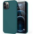 thumbnail image 1 of ATTOE iPhone 12 Pro Max Case with Screen Protector,Soft Liquid Silicone Gel Rubber Bumper Cover,Slim Fit Shockproof Protective Phone Case for iPhone 12 Pro Max 6.7" Light Brown, 1 of 5