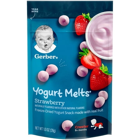 Gerber Yogurt Melts, Strawberry, 1 oz.