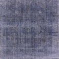thumbnail image 1 of Ahgly Company Machine Washable Indoor Square Industrial Modern Purple Navy Blue Area Rugs, 7' Square, 1 of 7