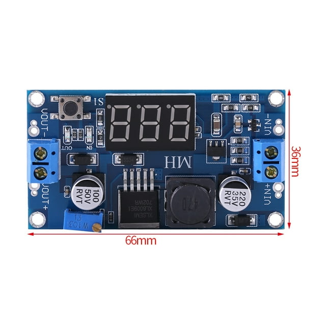 LAFGUR Convertisseur DC-DC, Module de Montée en Puissance, Module de Montée en Puissance de 4.5V-32V à 5V-35V pour Batterie de Stockage pour l'Alimentation