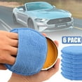 thumbnail image 3 of 5 Pcs Microfiber Wax Applicator Pads, Car Wax Applicator, Buffing & Detail Polishing Foam Pads, 3 of 7